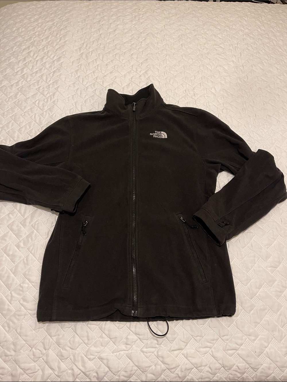 The North Face Black Full-Zip Fleece Jacket